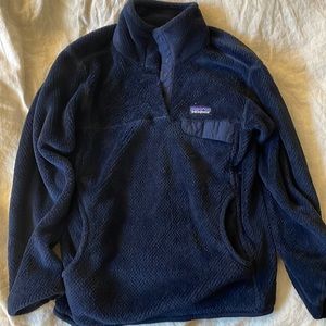 Snap neck, polar-tec fleece